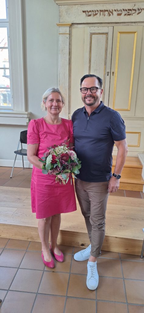 Ines Beese, Verabschiedung nach langjähriger Mitarbeit im Vorstand.